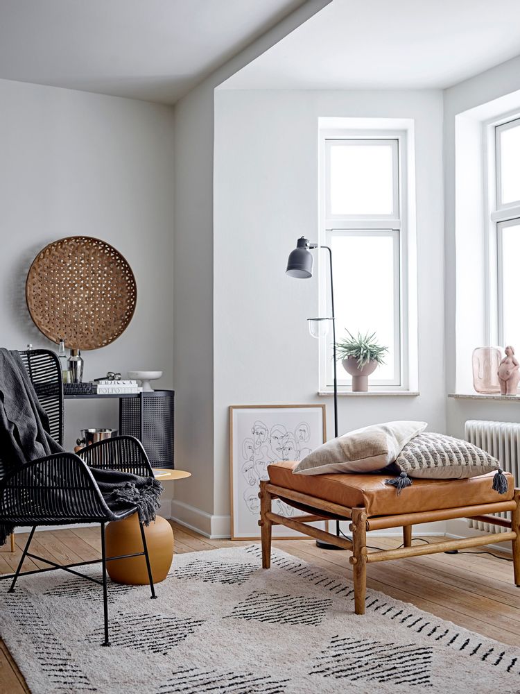 Autres tables  - Ayah Table d'appoint, Jaune, Métal  - BLOOMINGVILLE MULTIBRAND HOUSE