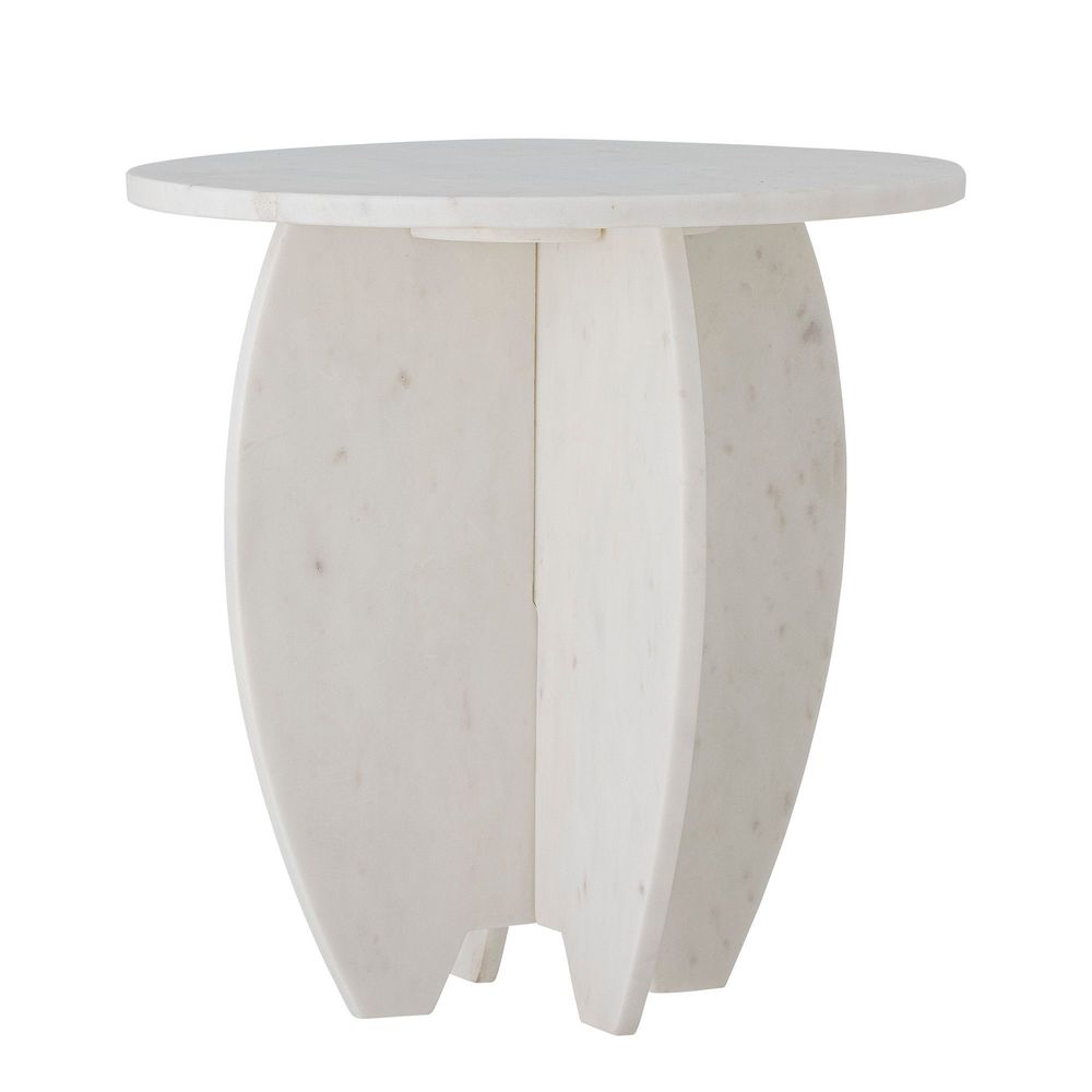 Objets de décoration - Sendai Socle, Blanc, Marbre  - BLOOMINGVILLE MULTIBRAND HOUSE