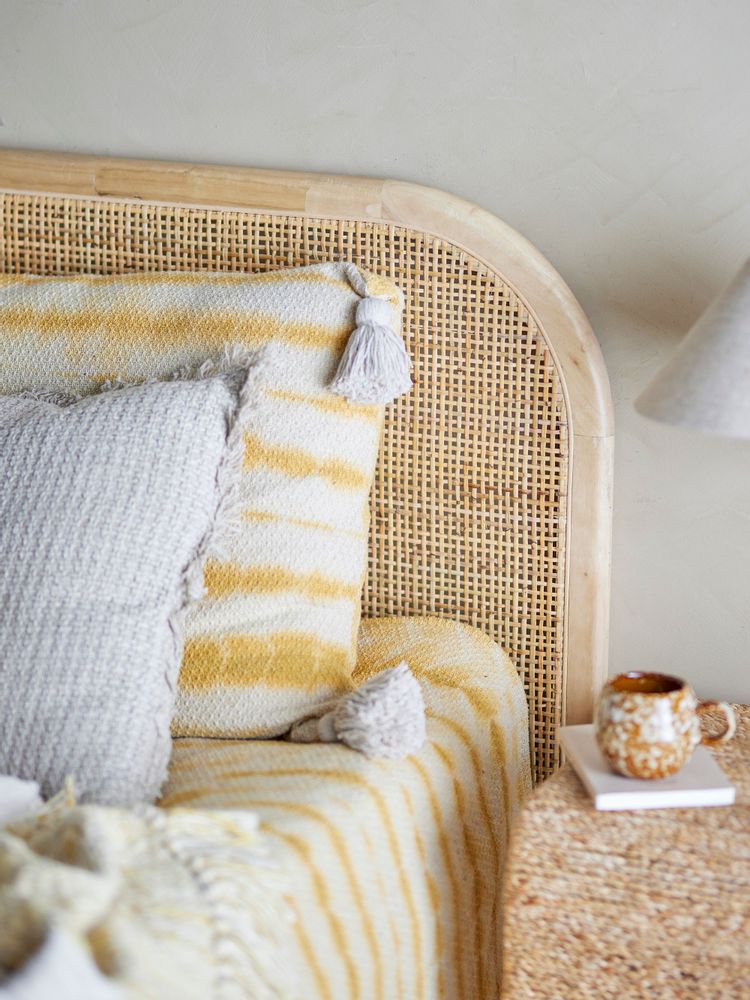 Beds - Raley Headboard, Nature, Gmelina wood - BLOOMINGVILLE MULTIBRAND HOUSE