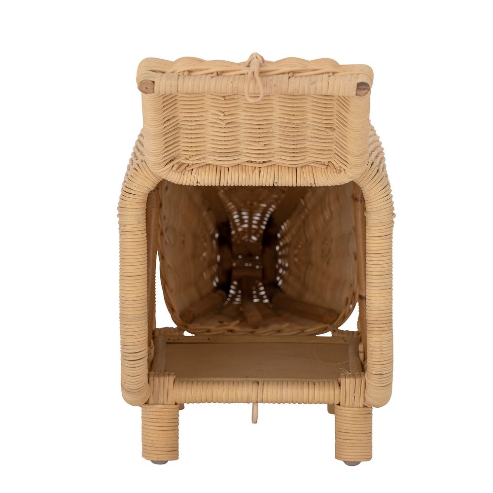 Tabourets - Soffe Tabouret avec rangement, Nature, Rotin - BLOOMINGVILLE MINI