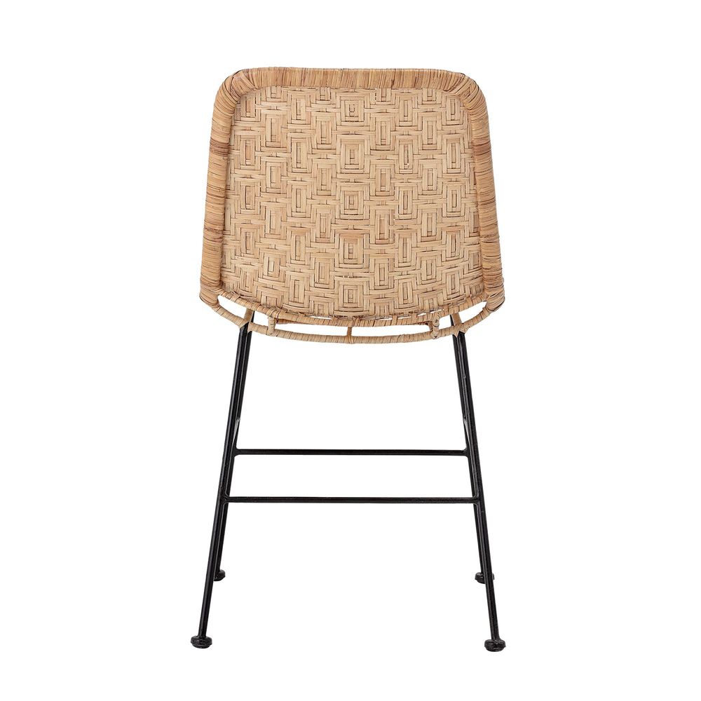 Chairs - Kitty Dining Chair, Nature, Rattan - BLOOMINGVILLE