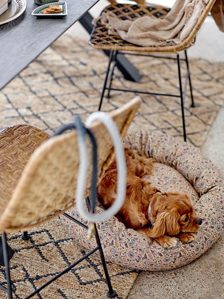 Chairs - Kitty Dining Chair, Nature, Rattan - BLOOMINGVILLE
