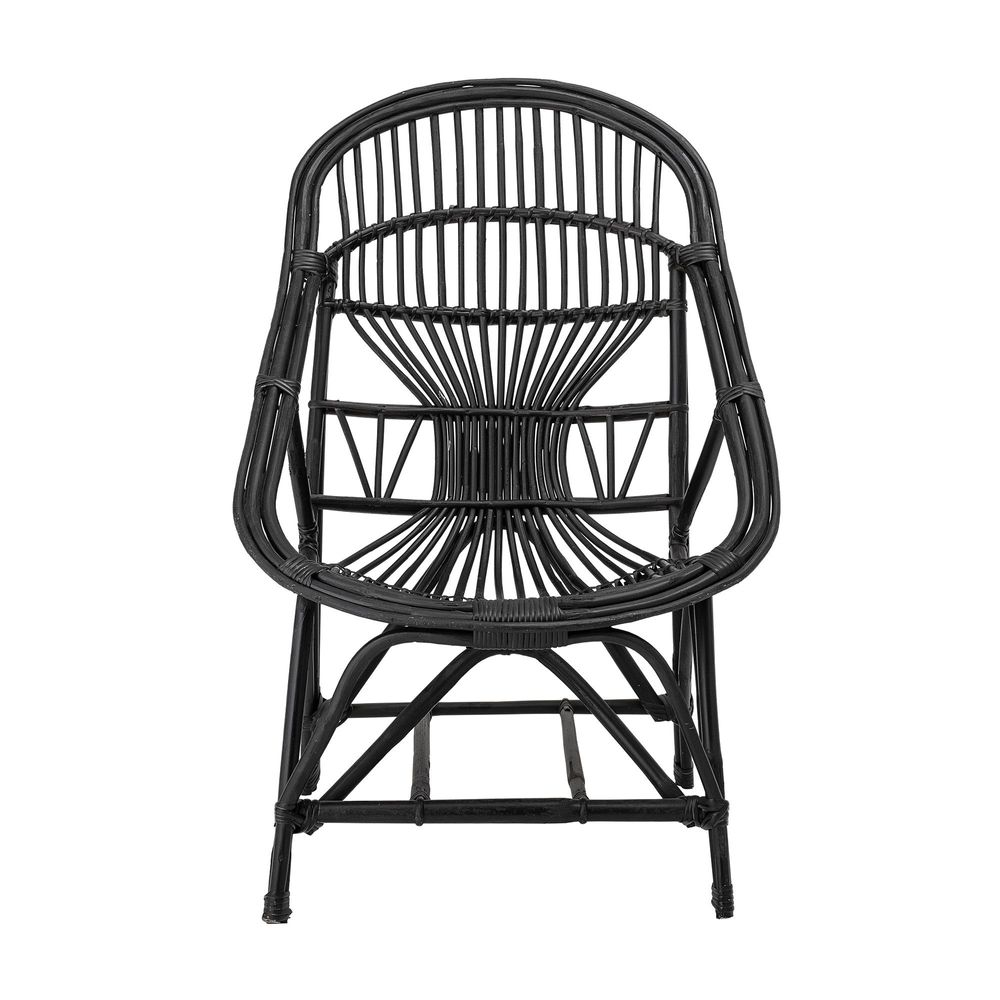 Lounge chairs - Joline Lounge Chair, Black, Cane - BLOOMINGVILLE MULTIBRAND HOUSE