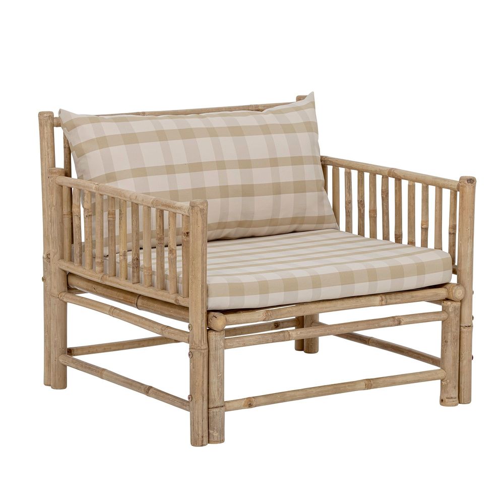 Chaises longues - Korfu Chaise de salon, Nature, Bambou - BLOOMINGVILLE MULTIBRAND HOUSE