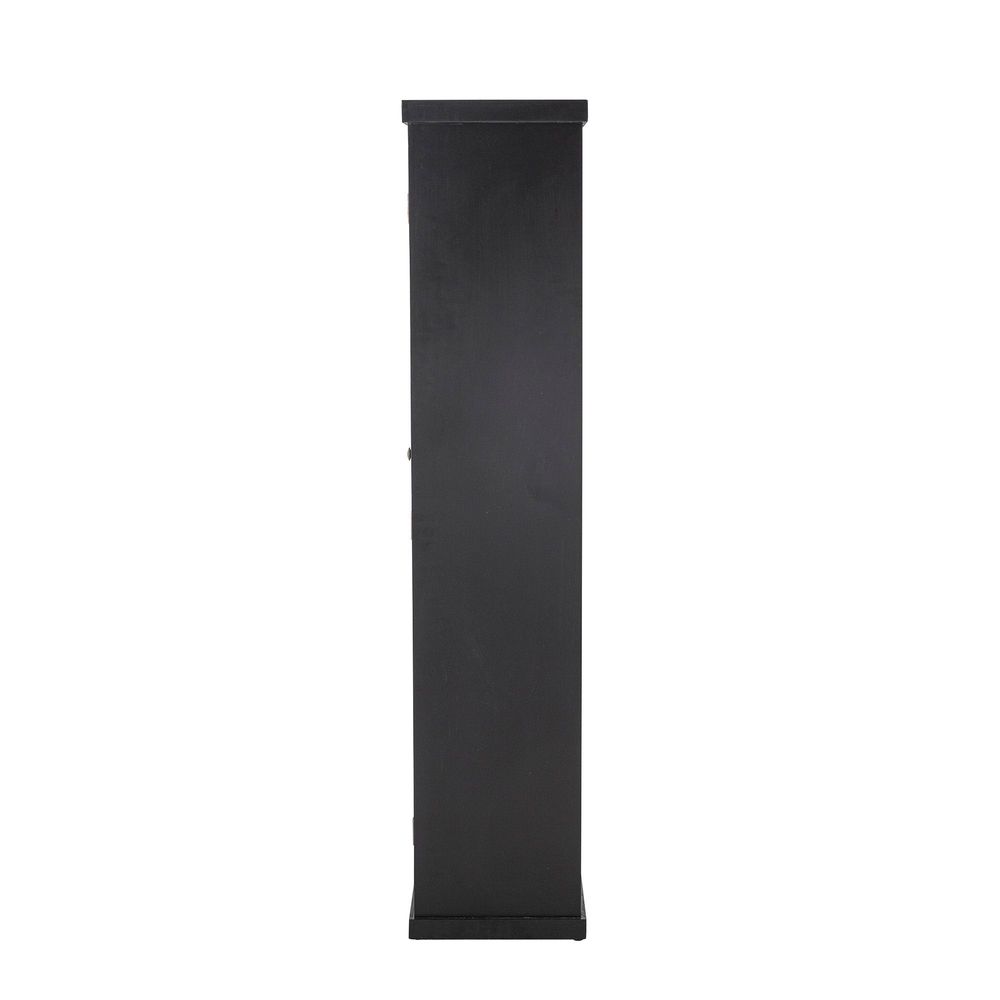 Buffets - Emilio Armoire, Noir, Bois de sapin  - BLOOMINGVILLE MULTIBRAND HOUSE