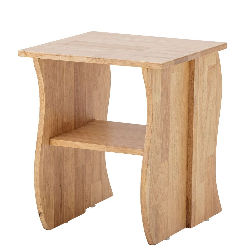 Stools - Bark Stool, Nature, Rubberwood - BLOOMINGVILLE MULTIBRAND HOUSE