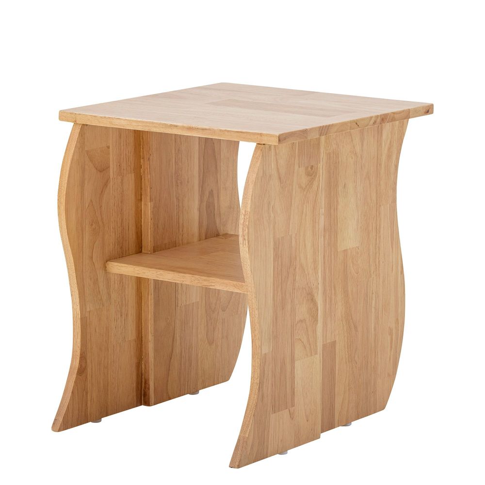 Stools - Bark Stool, Nature, Rubberwood - BLOOMINGVILLE MULTIBRAND HOUSE