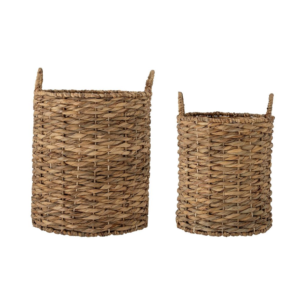 Paniers - Lilla Panier, Nature, Rotin Set of 2 - BLOOMINGVILLE MULTIBRAND HOUSE