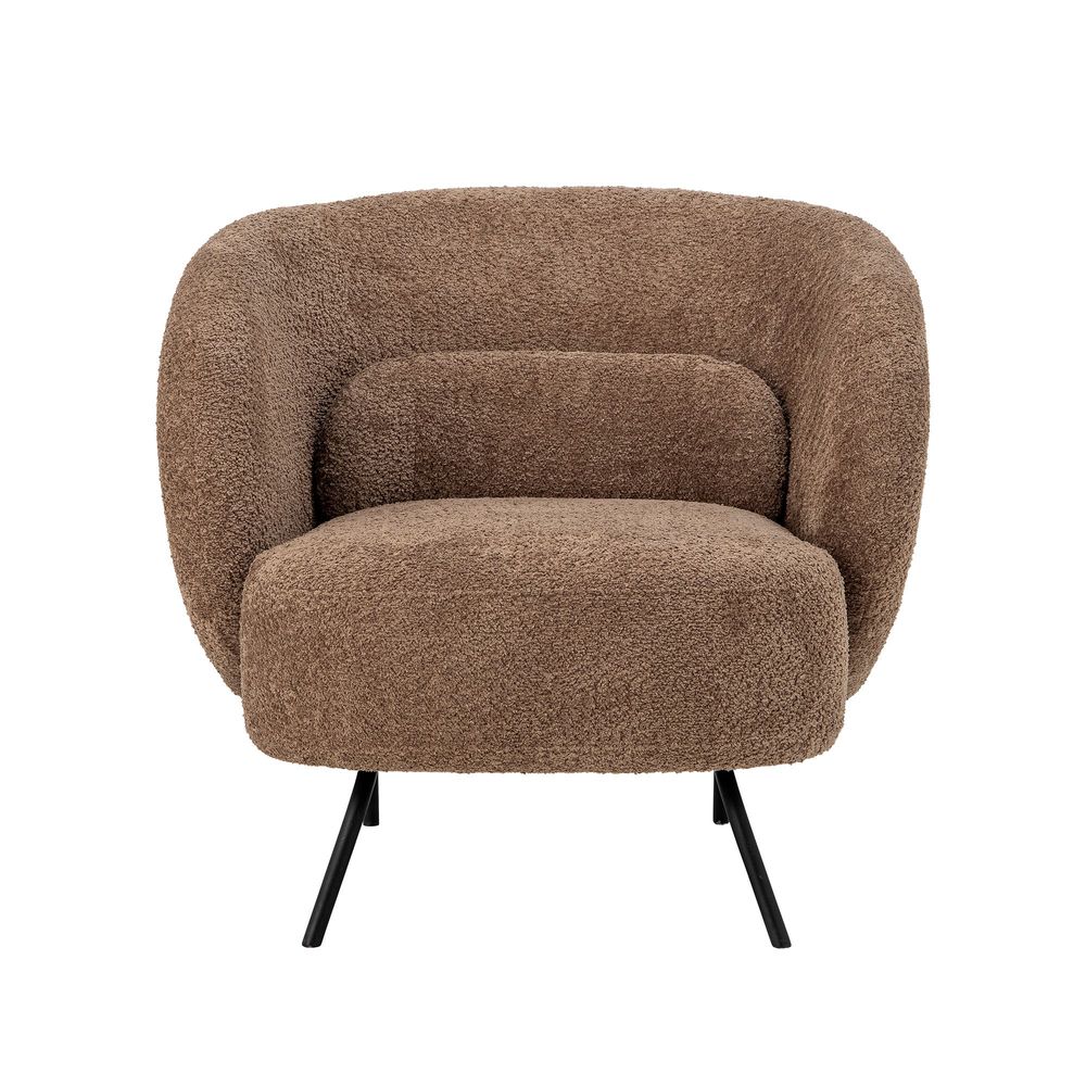 Chaises longues - Harry Chaise de salon, Marron, Polyester - BLOOMINGVILLE MULTIBRAND HOUSE