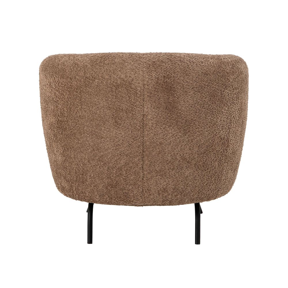 Chaises longues - Harry Chaise de salon, Marron, Polyester - BLOOMINGVILLE MULTIBRAND HOUSE