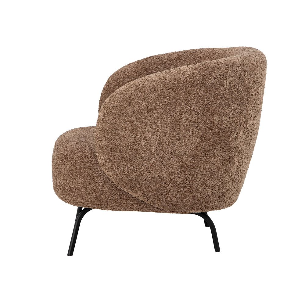 Chaises longues - Harry Chaise de salon, Marron, Polyester - BLOOMINGVILLE MULTIBRAND HOUSE