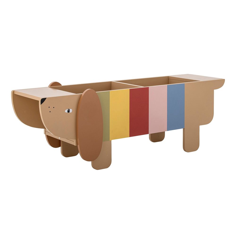 Bibliothèques - Charlie tagère à livres, Marron, MDF - BLOOMINGVILLE MINI