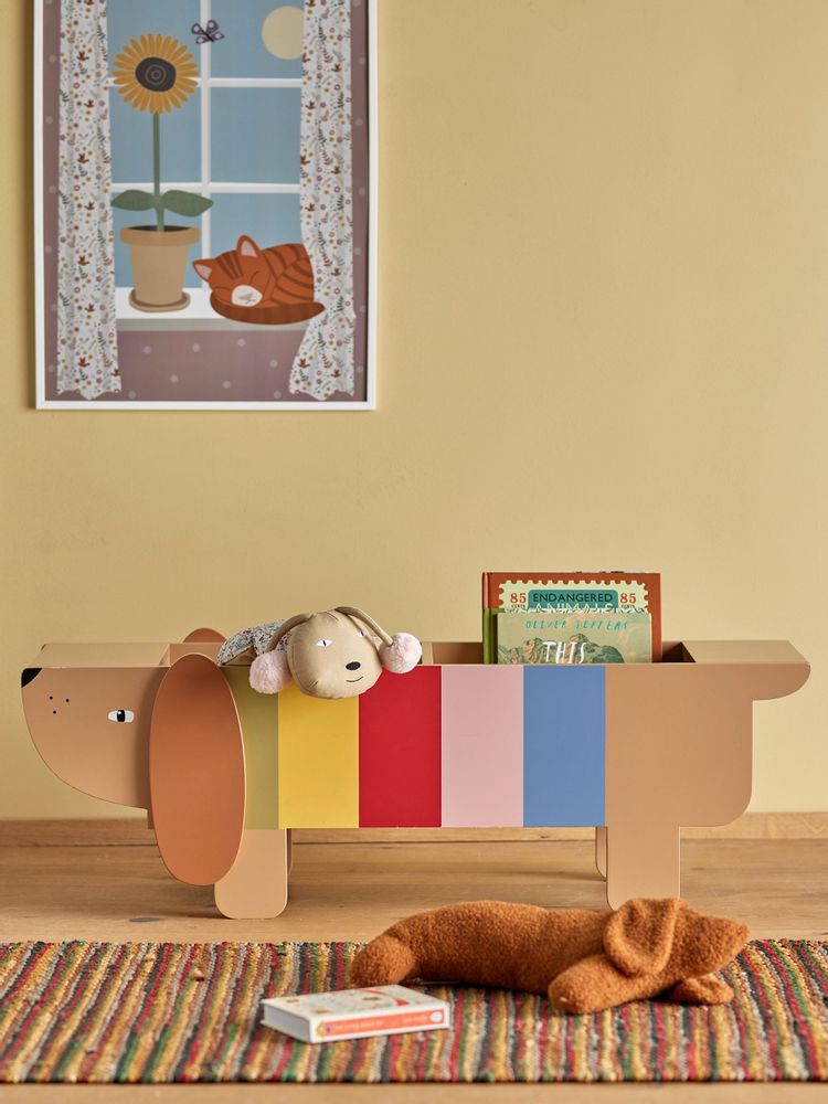 Bibliothèques - Charlie tagère à livres, Marron, MDF - BLOOMINGVILLE MINI