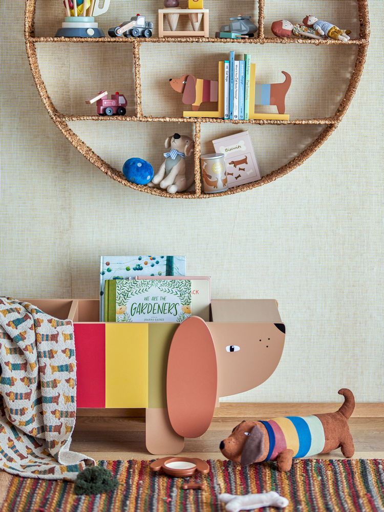 Bibliothèques - Charlie tagère à livres, Marron, MDF - BLOOMINGVILLE MINI