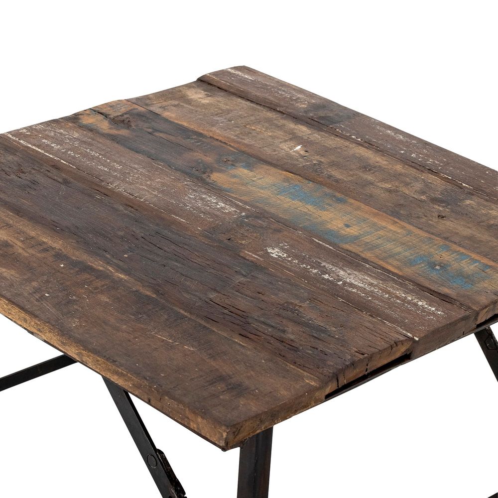Tables basses - Loft Table basse, Marron, Bois de récupération - CREATIVE COLLECTION