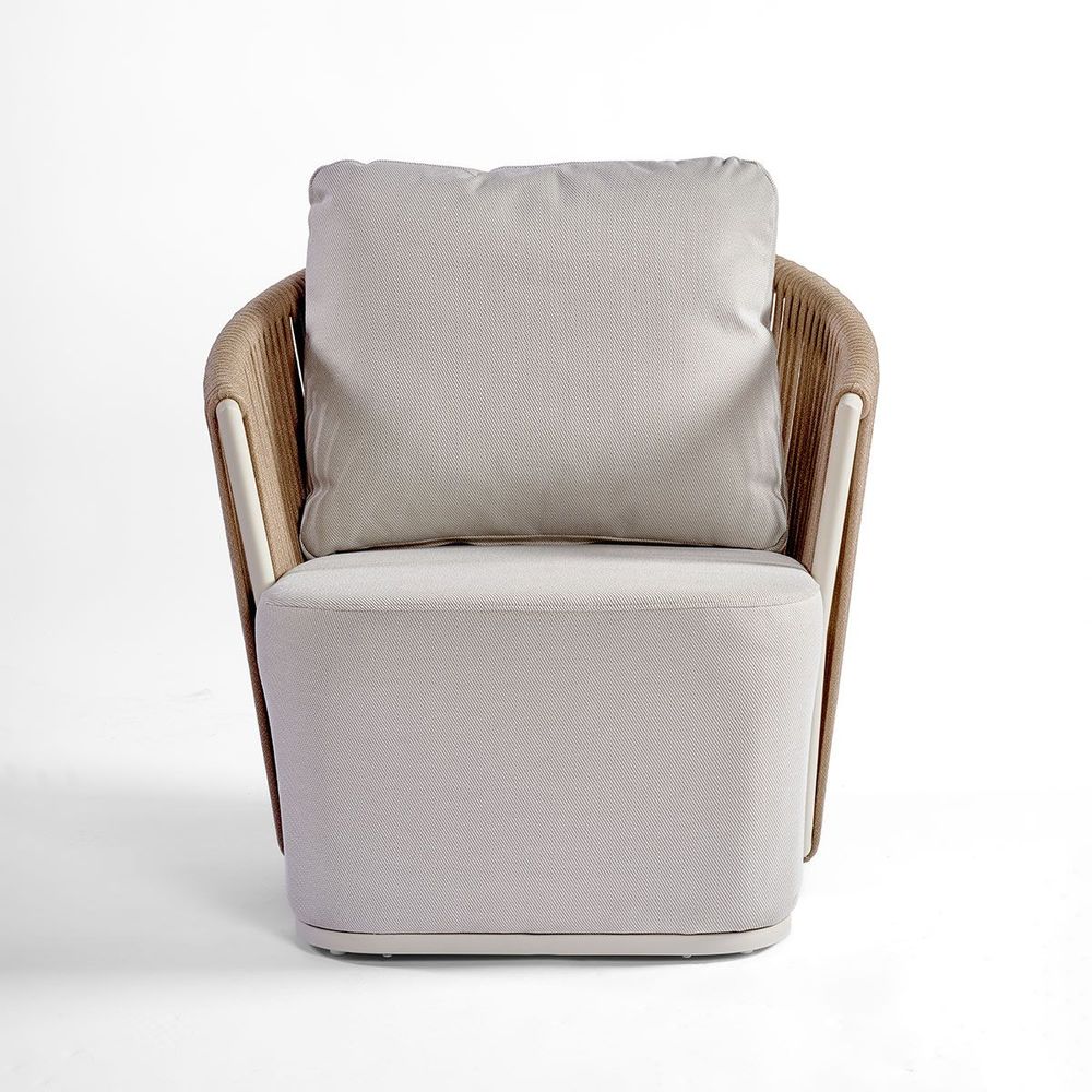 Fauteuils de jardin - FAUTEUIL D'EXTÉRIEUR ELBA - CRISAL DECORACIÓN