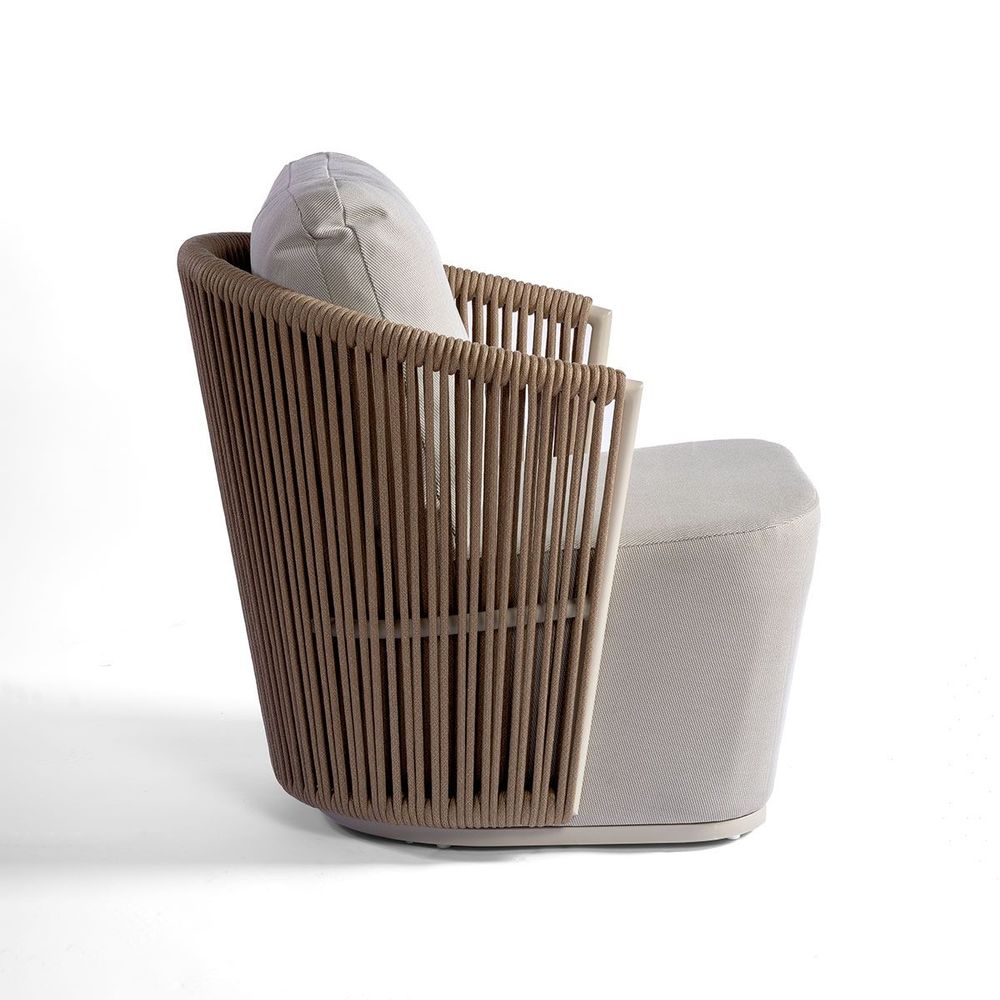 Fauteuils de jardin - FAUTEUIL D'EXTÉRIEUR ELBA - CRISAL DECORACIÓN