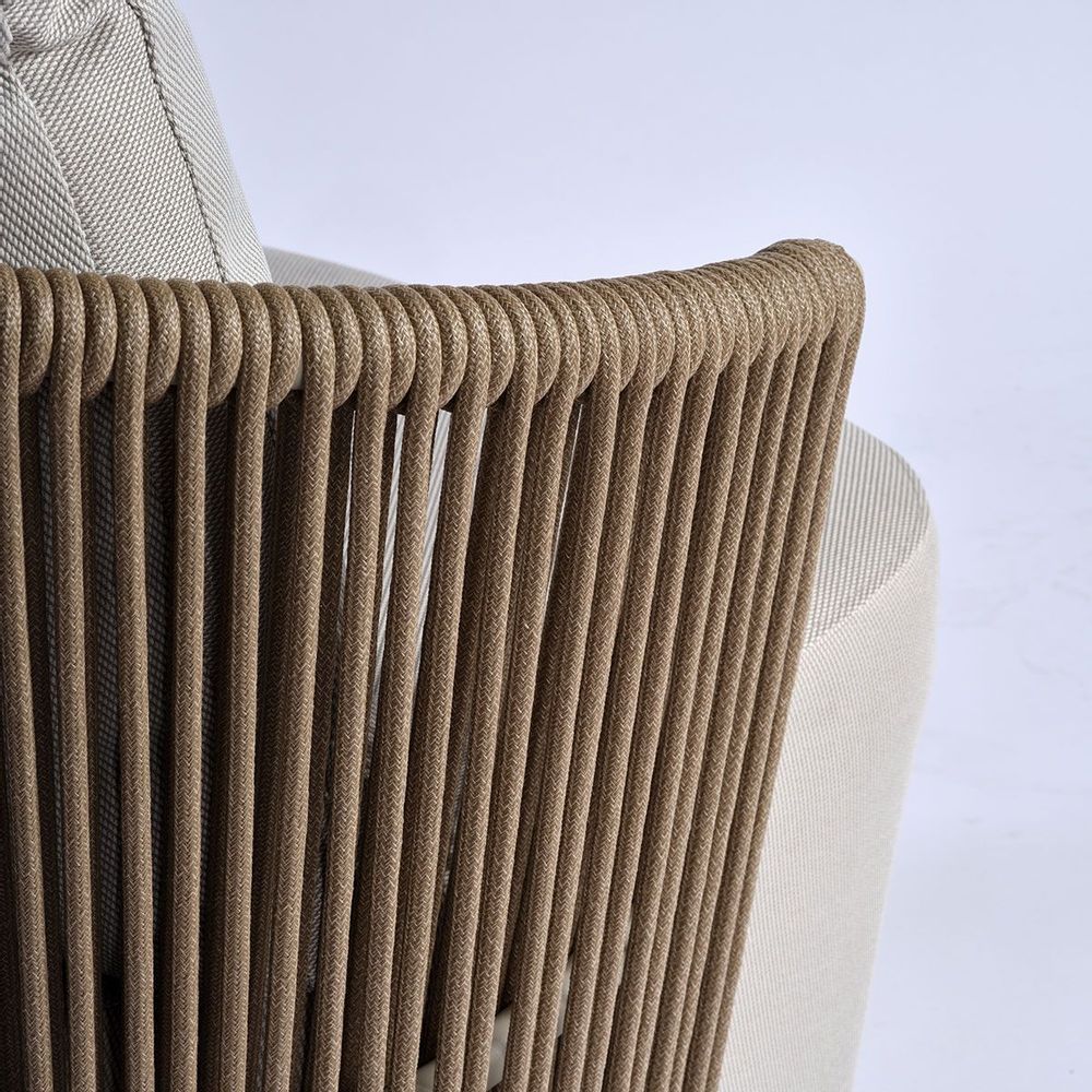 Fauteuils de jardin - FAUTEUIL D'EXTÉRIEUR ELBA - CRISAL DECORACIÓN