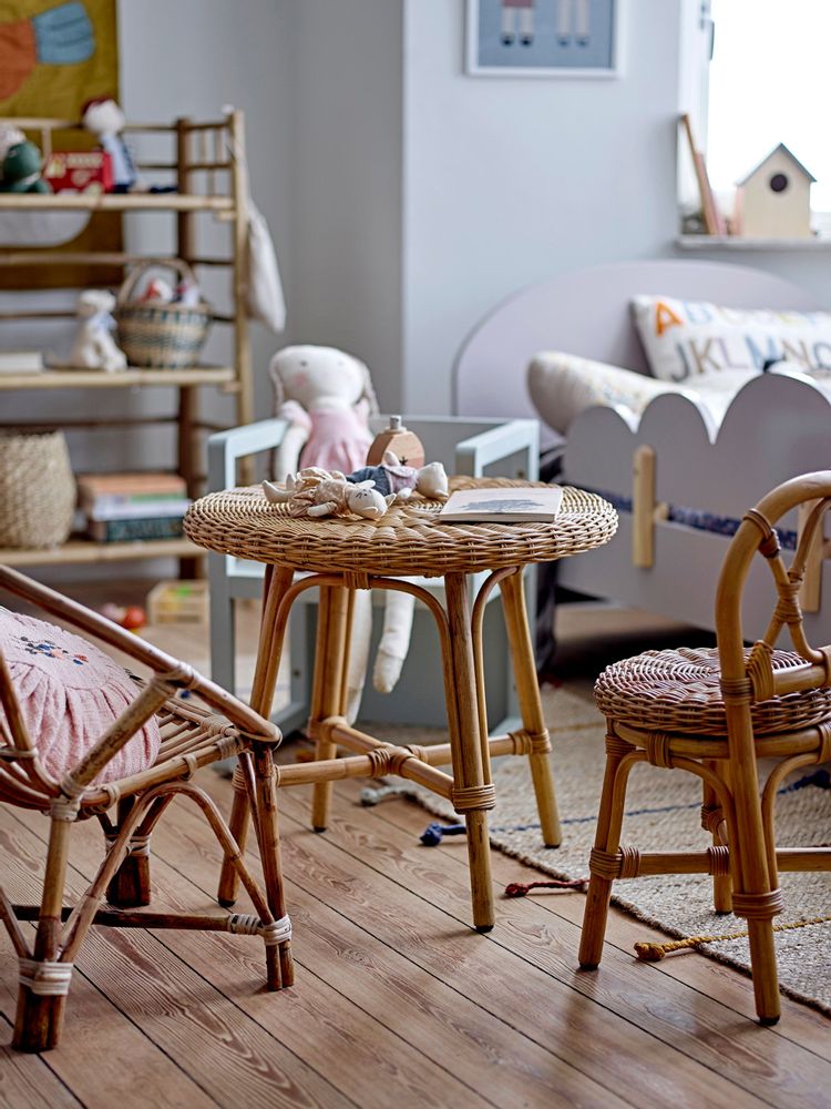 Tables basses - Hortense Table basse, Nature, Rotin - BLOOMINGVILLE MINI
