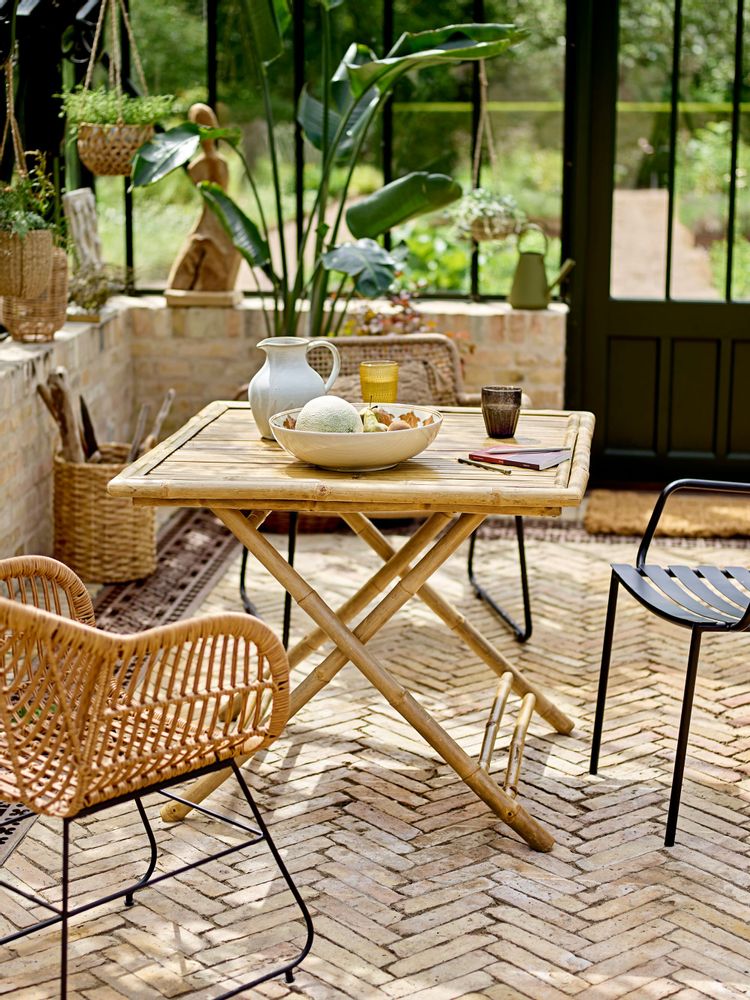 Dining Tables - Sole Dining Table, Nature, Bamboo - BLOOMINGVILLE MULTIBRAND HOUSE