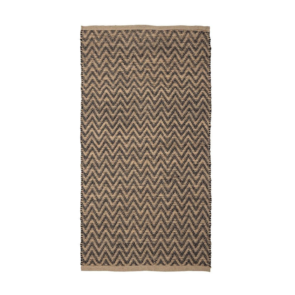 Tapis - Lieu Tapis, Noir, Jute - BLOOMINGVILLE MULTIBRAND HOUSE