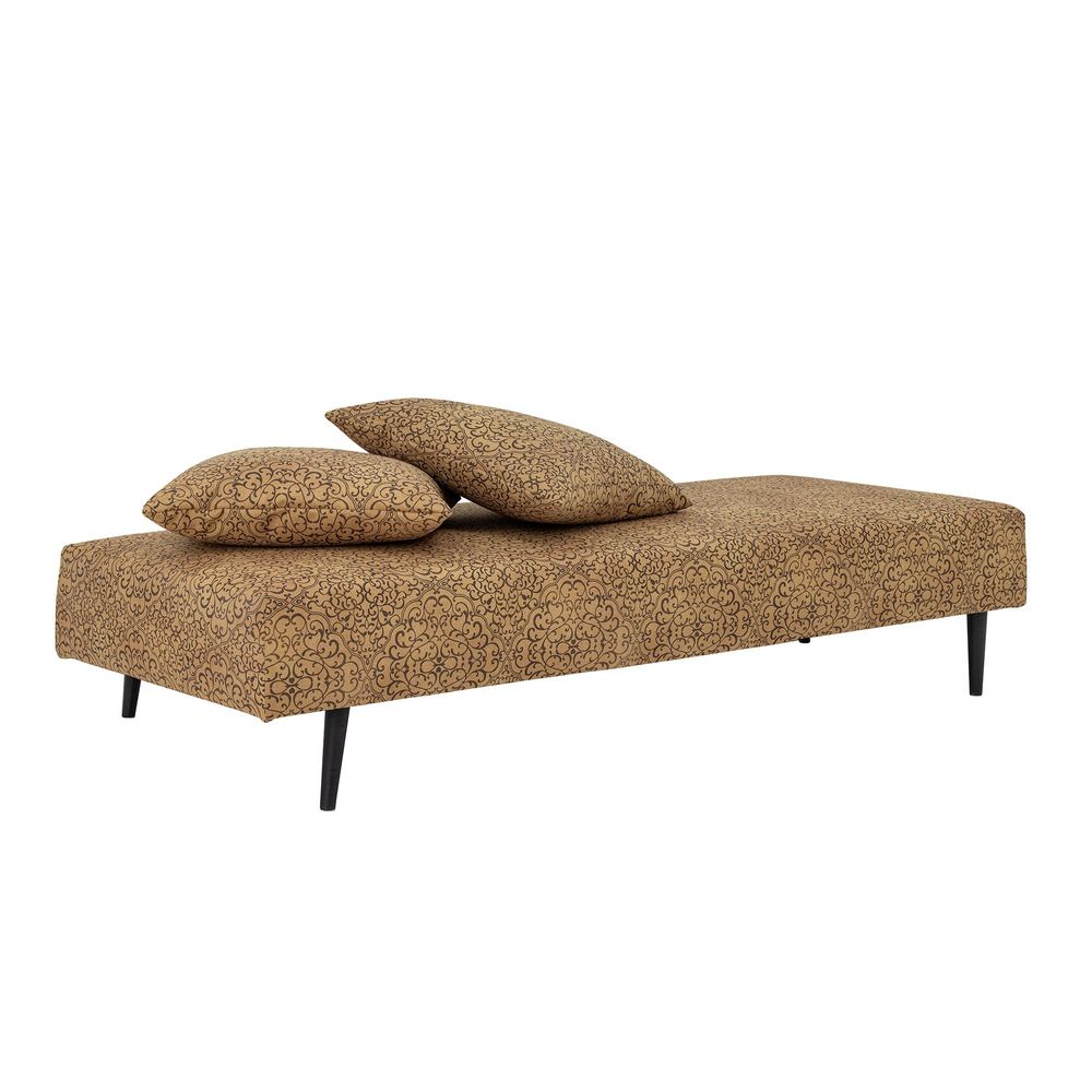Beds - Gulli Daybed, Yellow, FSC®Mix, Cotton - BLOOMINGVILLE MULTIBRAND HOUSE