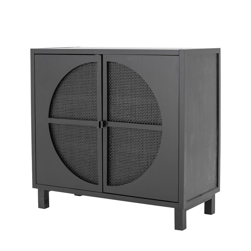 Buffets - Trento Armoire, Noir, Gmelina wood - BLOOMINGVILLE MULTIBRAND HOUSE