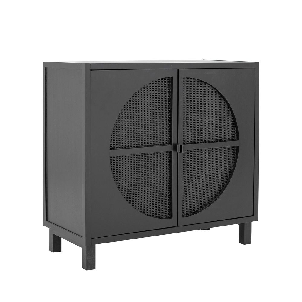 Buffets - Trento Armoire, Noir, Gmelina wood - BLOOMINGVILLE MULTIBRAND HOUSE
