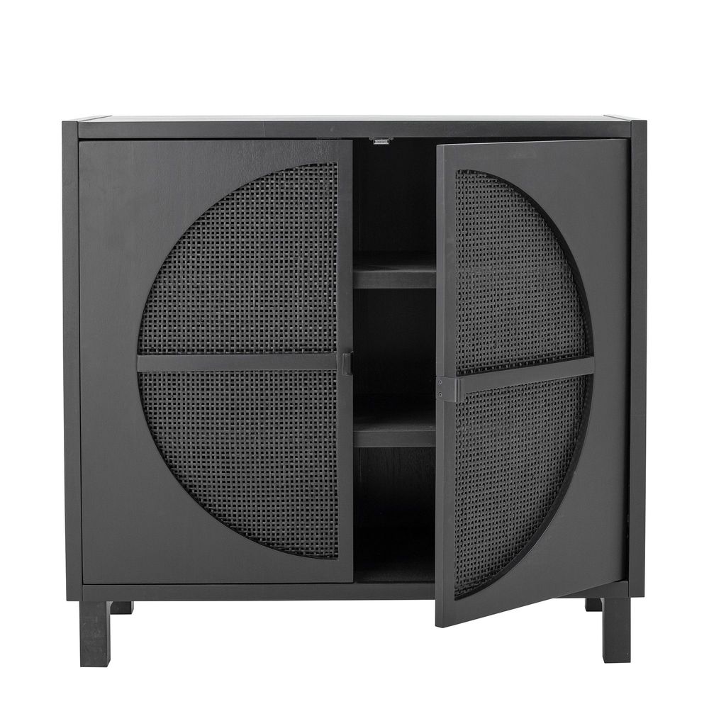 Buffets - Trento Armoire, Noir, Gmelina wood - BLOOMINGVILLE MULTIBRAND HOUSE