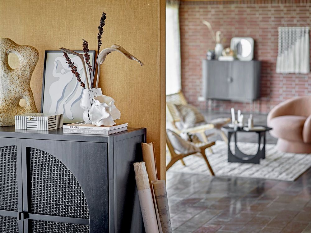 Buffets - Trento Armoire, Noir, Gmelina wood - BLOOMINGVILLE MULTIBRAND HOUSE