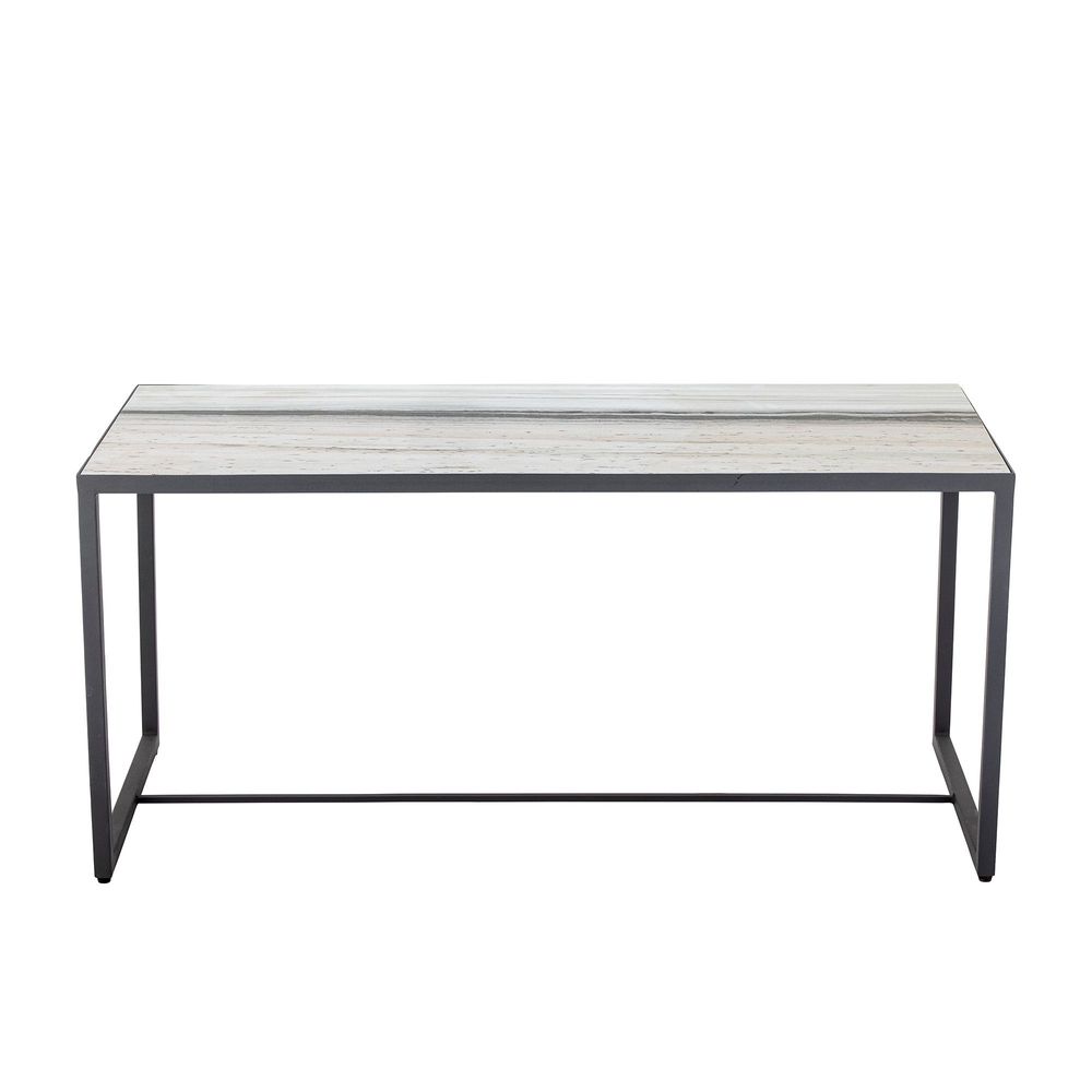 Coffee tables - Ines Coffee Table, White, Marble - BLOOMINGVILLE MULTIBRAND HOUSE