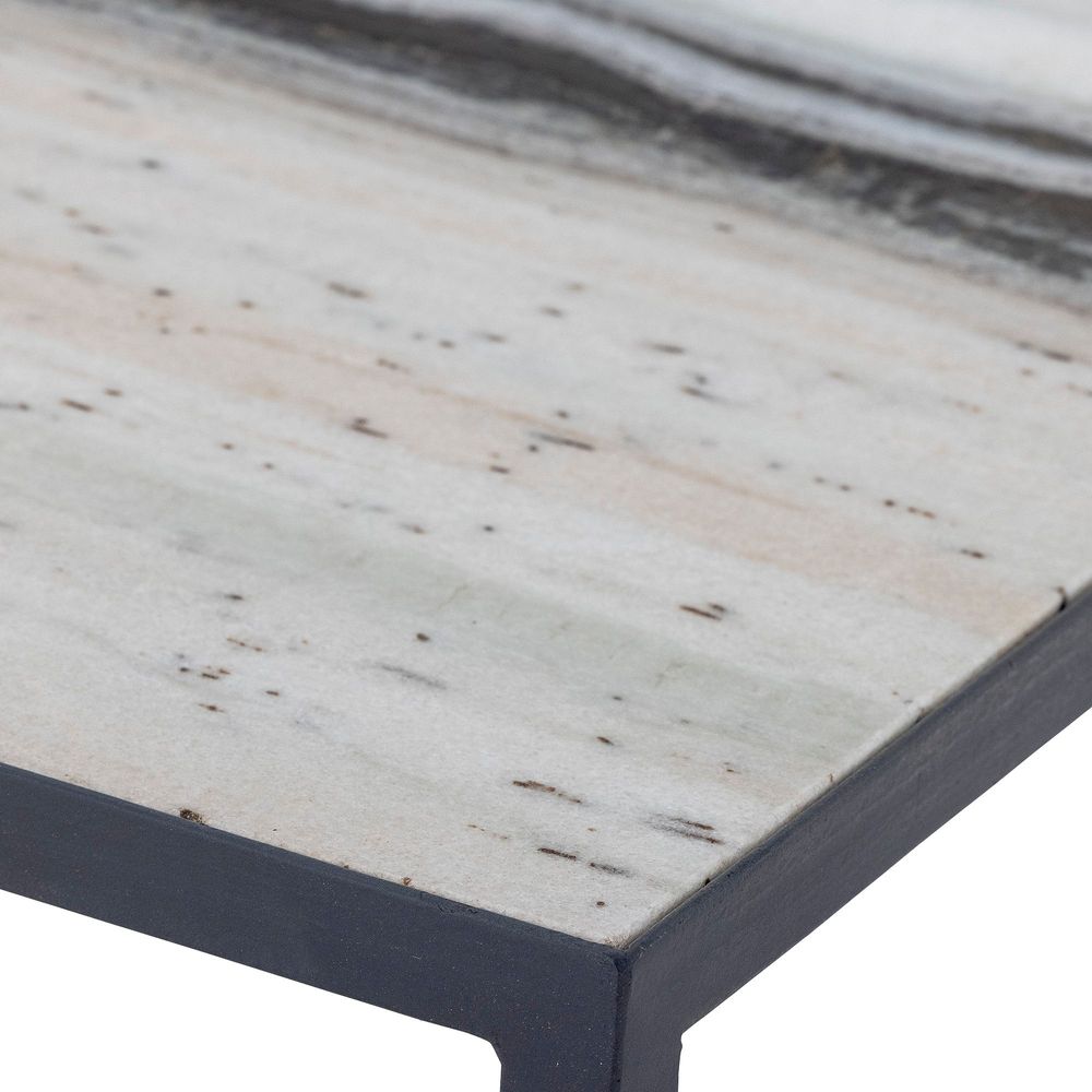 Coffee tables - Ines Coffee Table, White, Marble - BLOOMINGVILLE MULTIBRAND HOUSE