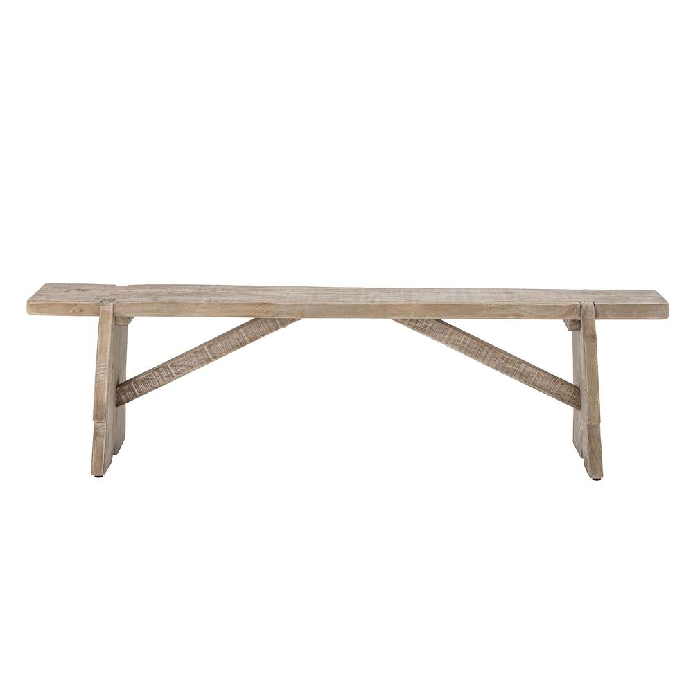 Bancs - Glendale Banc, Nature, Reclaimed Pine Wood - BLOOMINGVILLE MULTIBRAND HOUSE