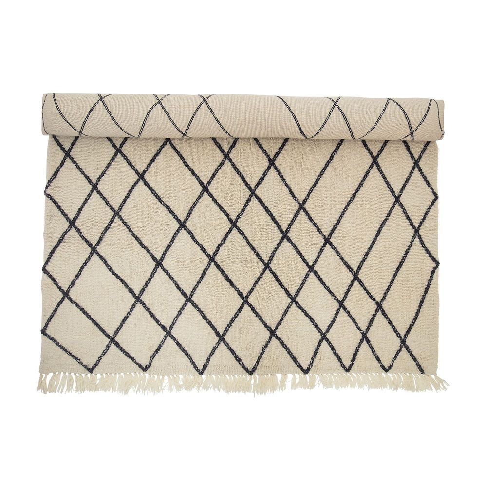 Tapis - Anemette Tapis, Nature, Laine - BLOOMINGVILLE MULTIBRAND HOUSE