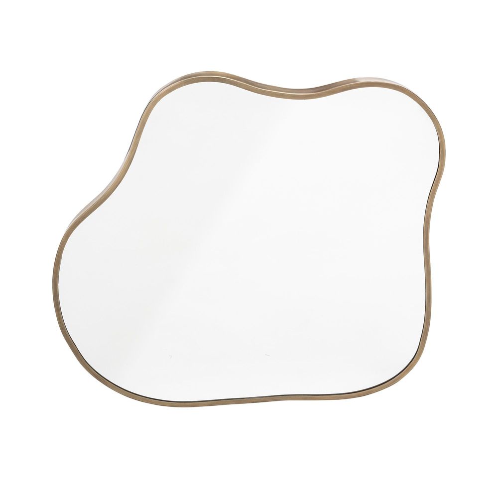 Mirrors - Abigail Wall Mirror, Brass, Metal  - BLOOMINGVILLE MULTIBRAND HOUSE