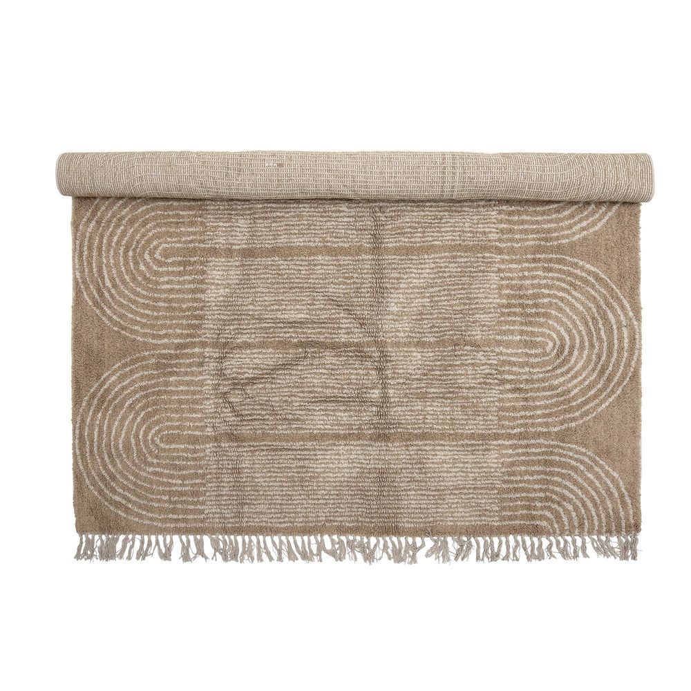 Tapis - Zeynep Tapis, Marron, Coton  - BLOOMINGVILLE MULTIBRAND HOUSE
