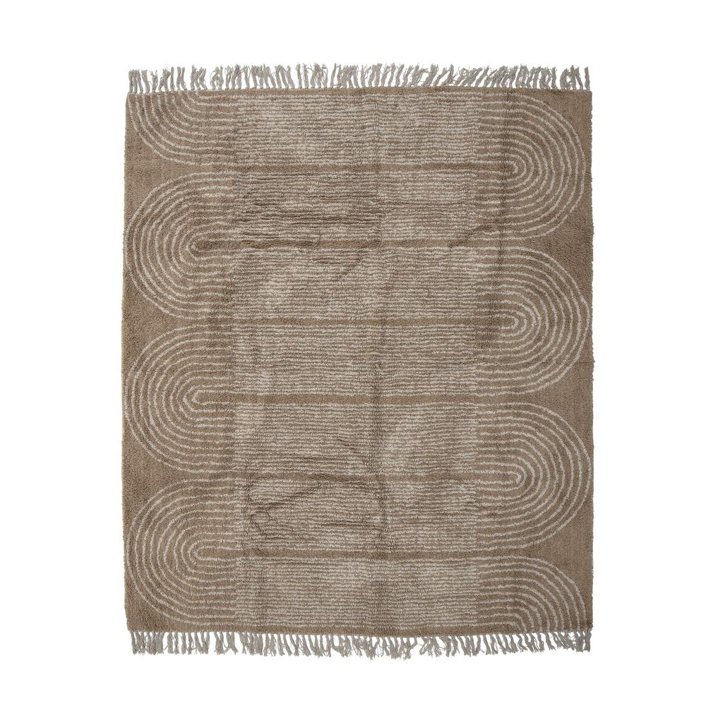 Tapis - Zeynep Tapis, Marron, Coton  - BLOOMINGVILLE MULTIBRAND HOUSE