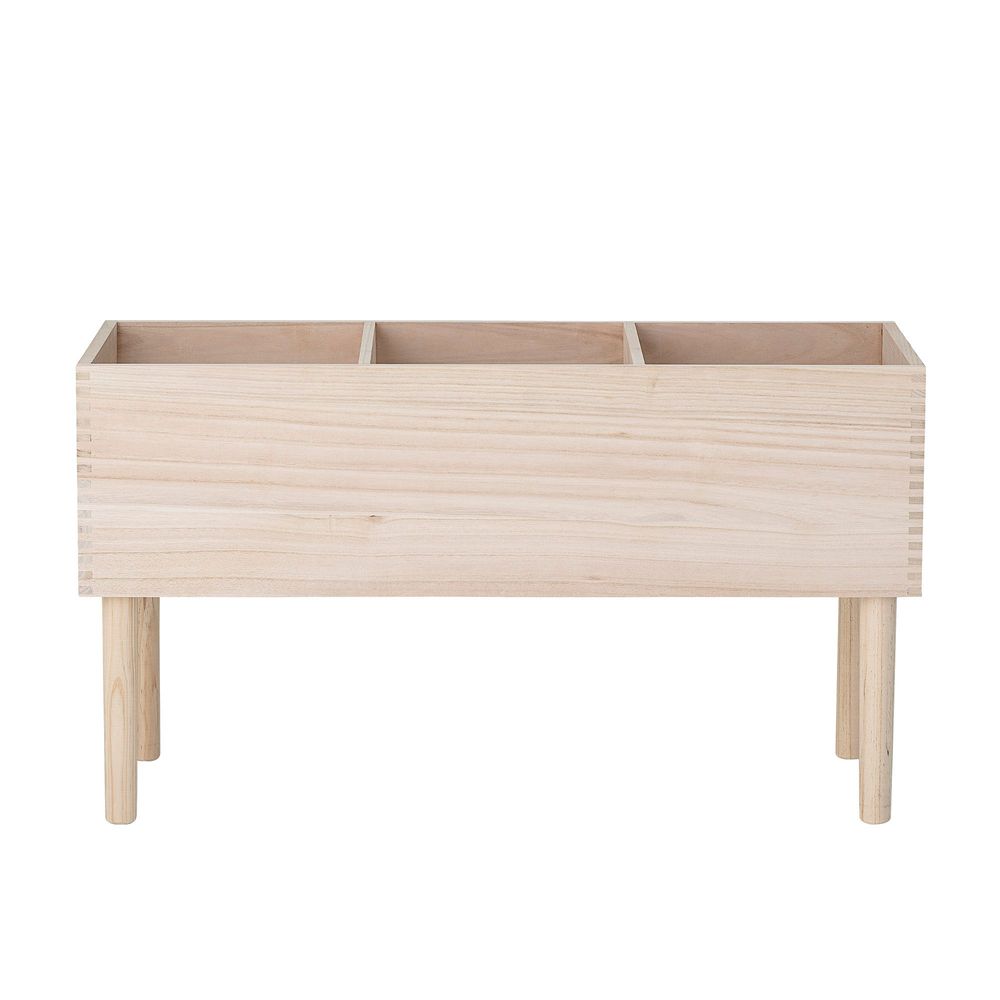 Bookshelves - Douve Book Stand, Nature, Paulownia  - BLOOMINGVILLE MULTIBRAND HOUSE