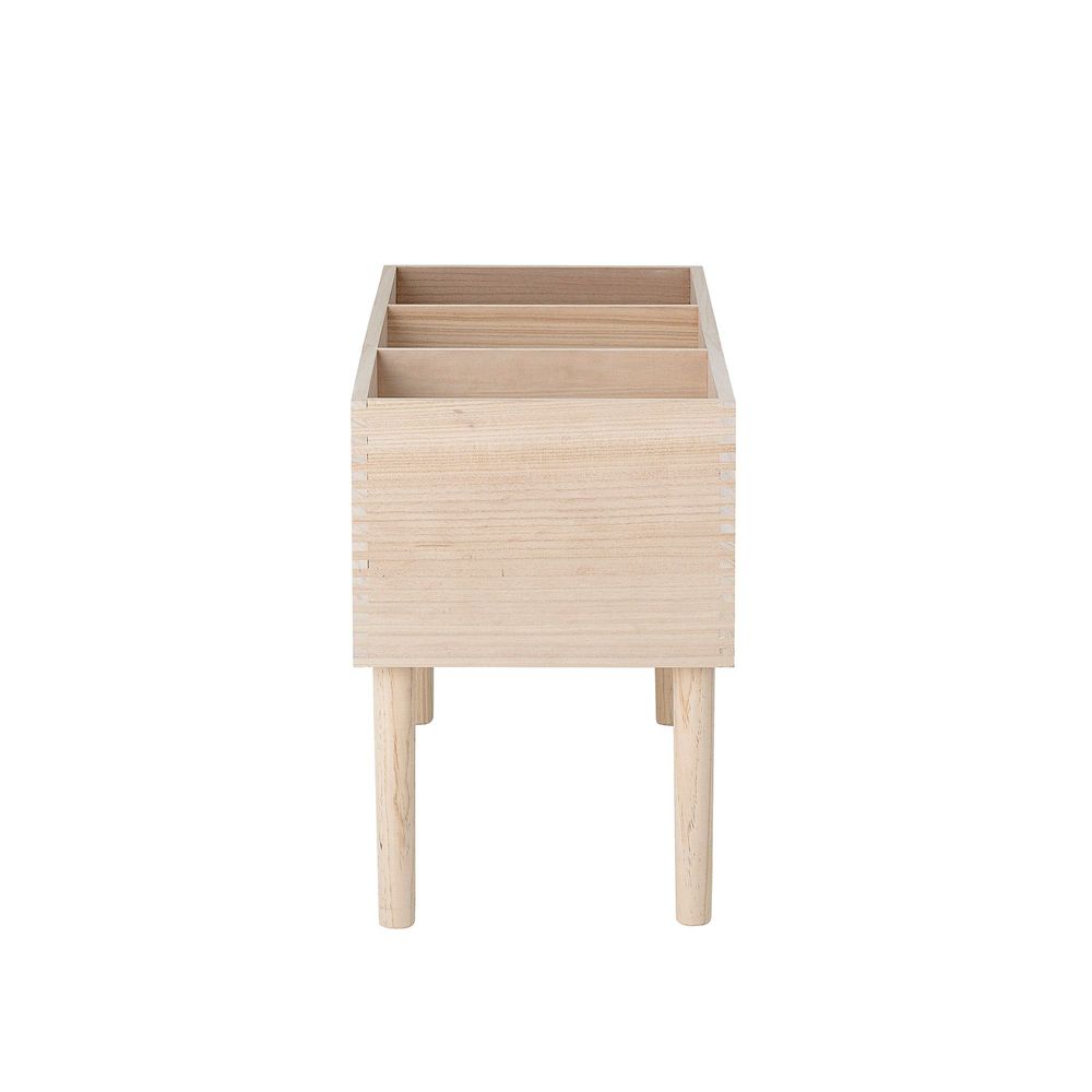 Bookshelves - Douve Book Stand, Nature, Paulownia  - BLOOMINGVILLE MULTIBRAND HOUSE