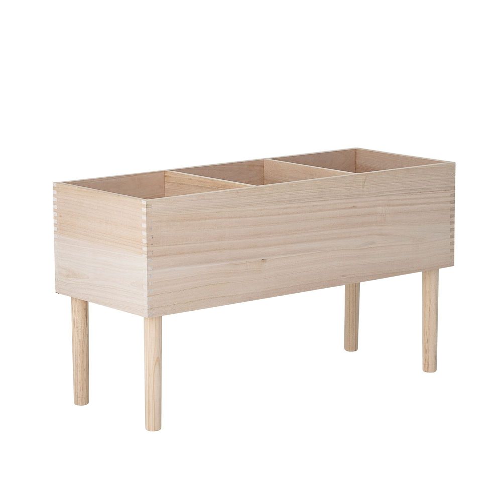 Bookshelves - Douve Book Stand, Nature, Paulownia  - BLOOMINGVILLE MULTIBRAND HOUSE