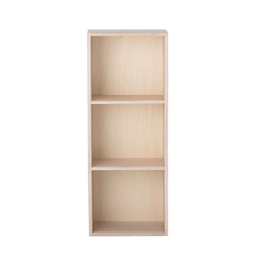 Bookshelves - Douve Book Stand, Nature, Paulownia  - BLOOMINGVILLE MULTIBRAND HOUSE