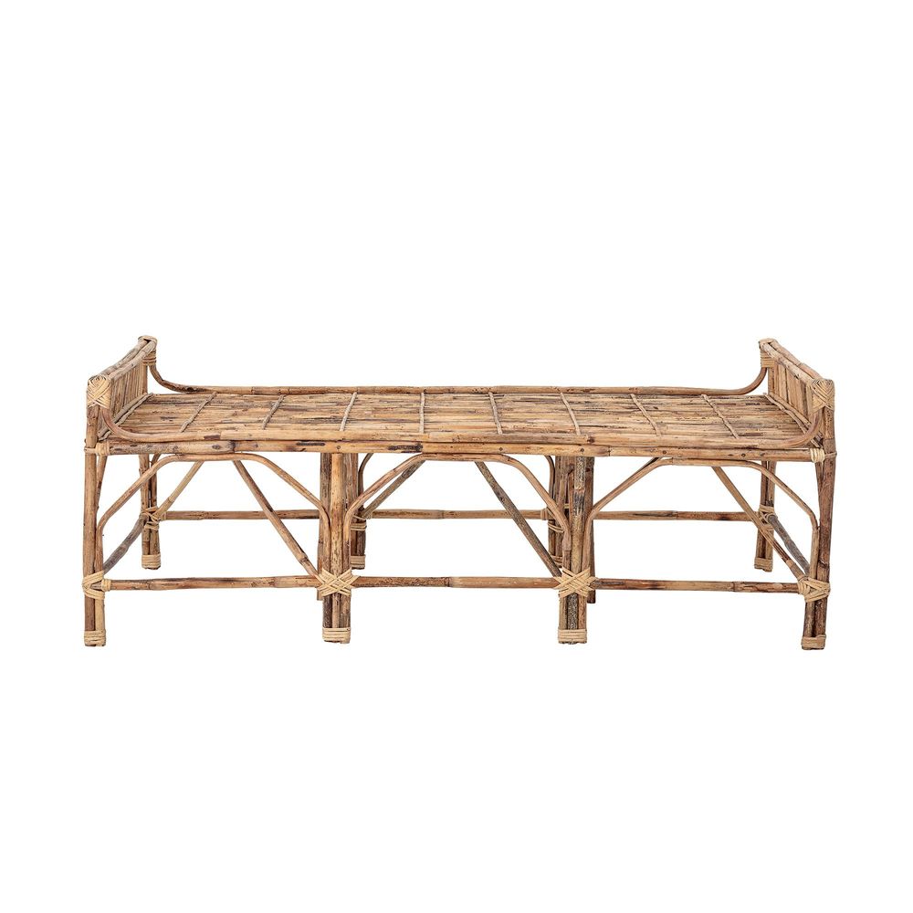 Benches - Pammi Bench, Nature, Cane - BLOOMINGVILLE MULTIBRAND HOUSE