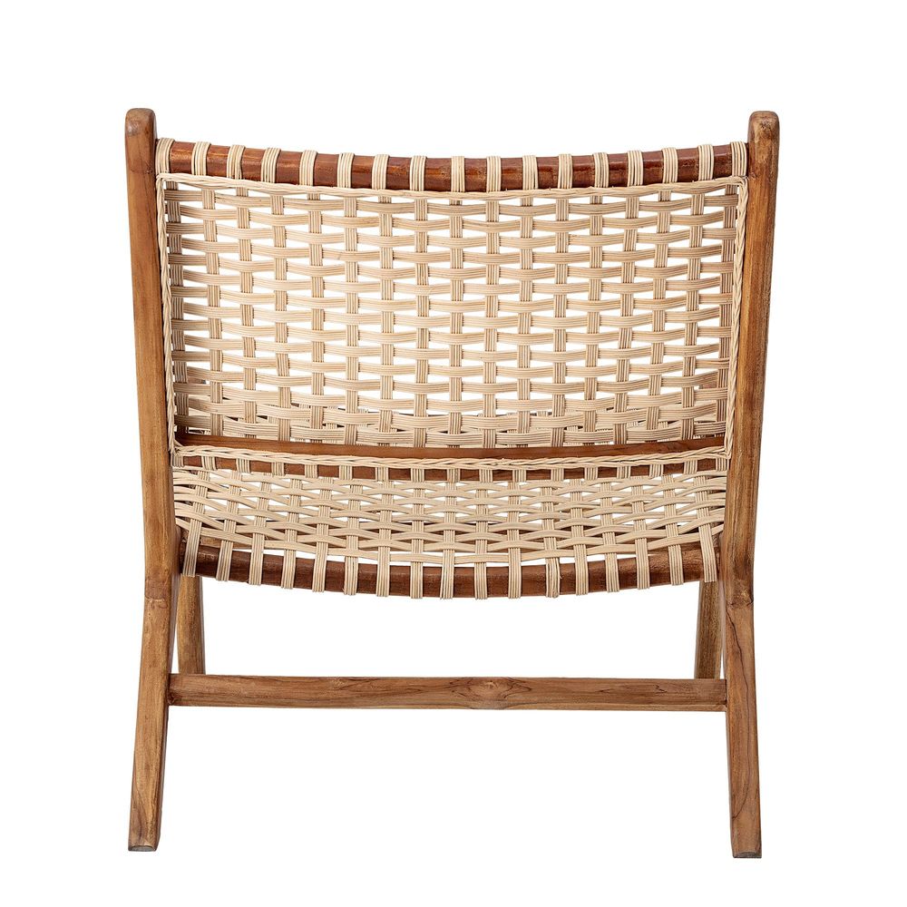 Lounge chairs - Keila Lounge Chair, Nature, Teak - BLOOMINGVILLE MULTIBRAND HOUSE