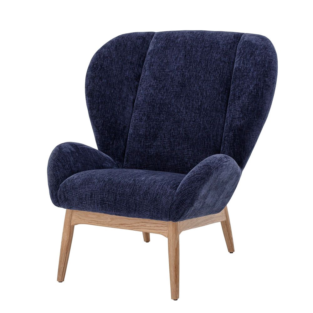 Chaises longues - Eave Chaise de salon, Blue, Polyester - BLOOMINGVILLE MULTIBRAND HOUSE