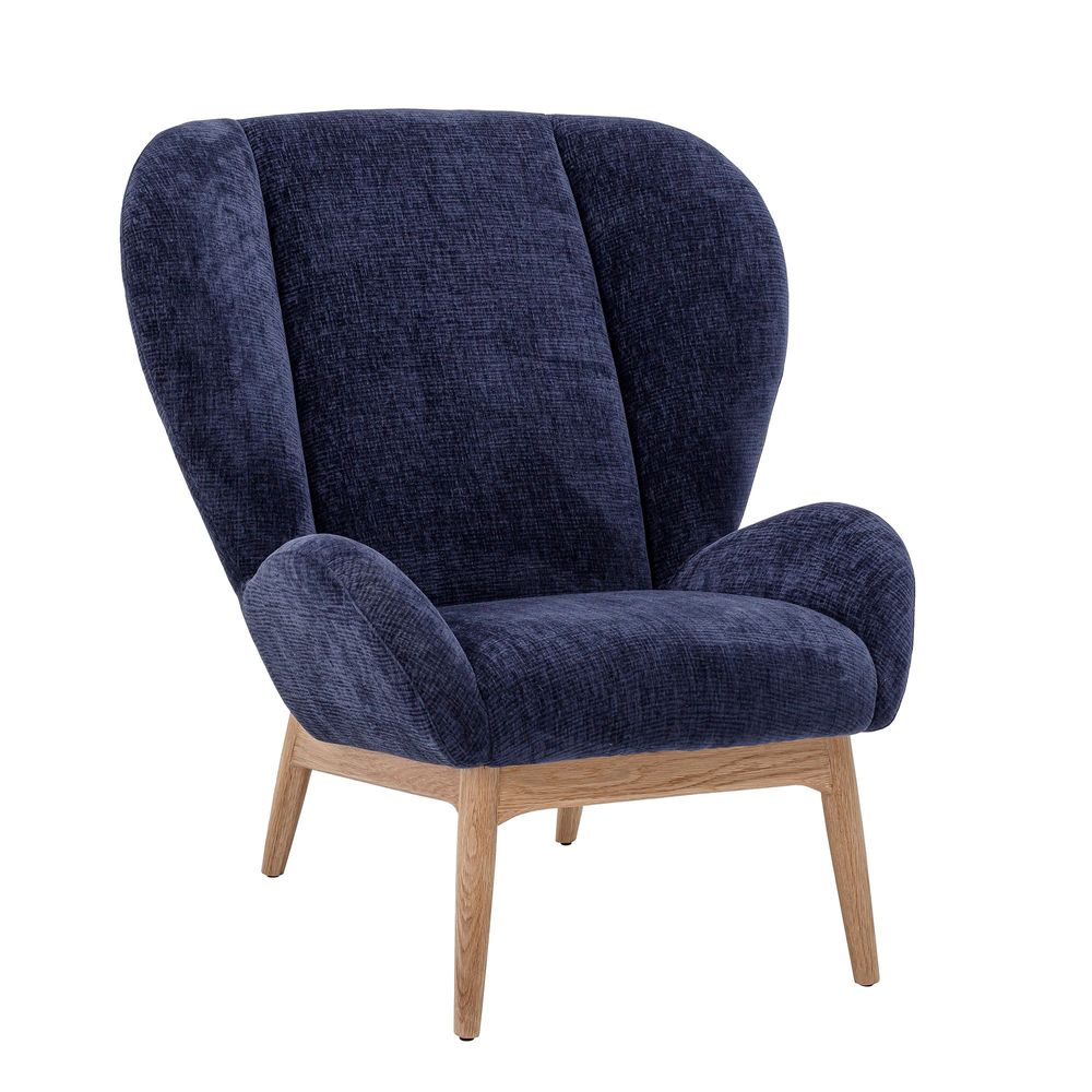 Chaises longues - Eave Chaise de salon, Blue, Polyester - BLOOMINGVILLE MULTIBRAND HOUSE