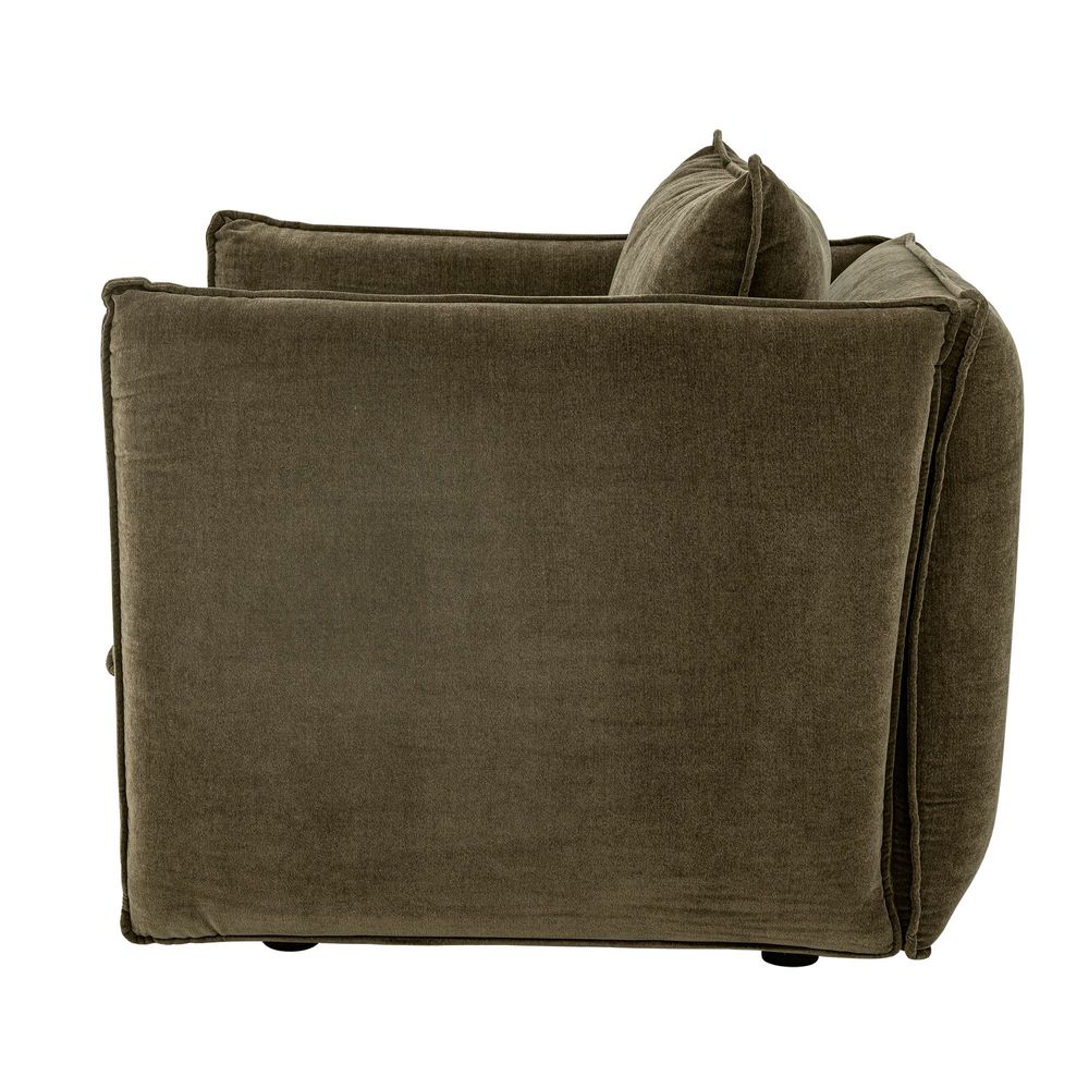 Lounge chairs - Austin Lounge Chair, Green, Recycled Polyester - BLOOMINGVILLE MULTIBRAND HOUSE