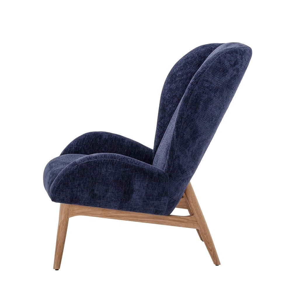 Chaises longues - Eave Chaise de salon, Blue, Polyester - BLOOMINGVILLE MULTIBRAND HOUSE