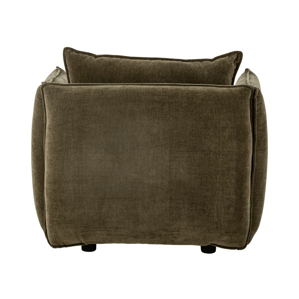 Lounge chairs - Austin Lounge Chair, Green, Recycled Polyester - BLOOMINGVILLE MULTIBRAND HOUSE