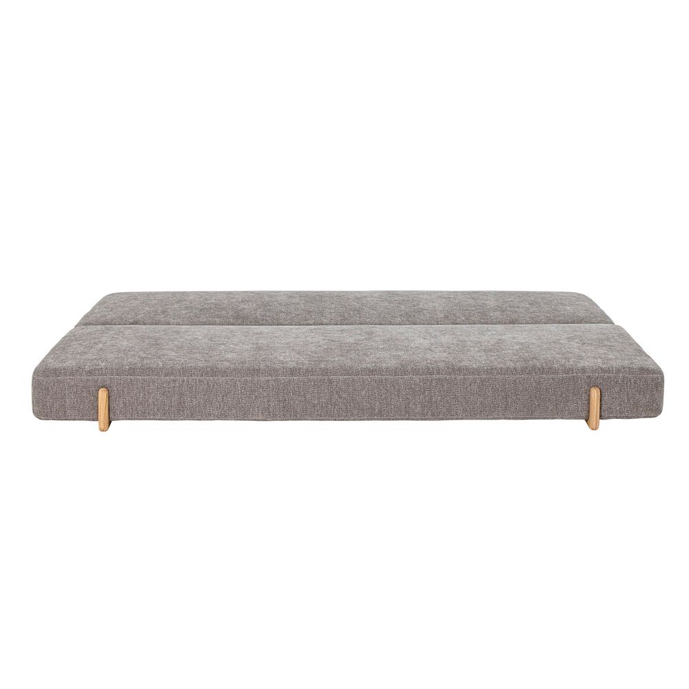 Lits - Groove Méridienne, Gris, Polyester  - BLOOMINGVILLE MULTIBRAND HOUSE