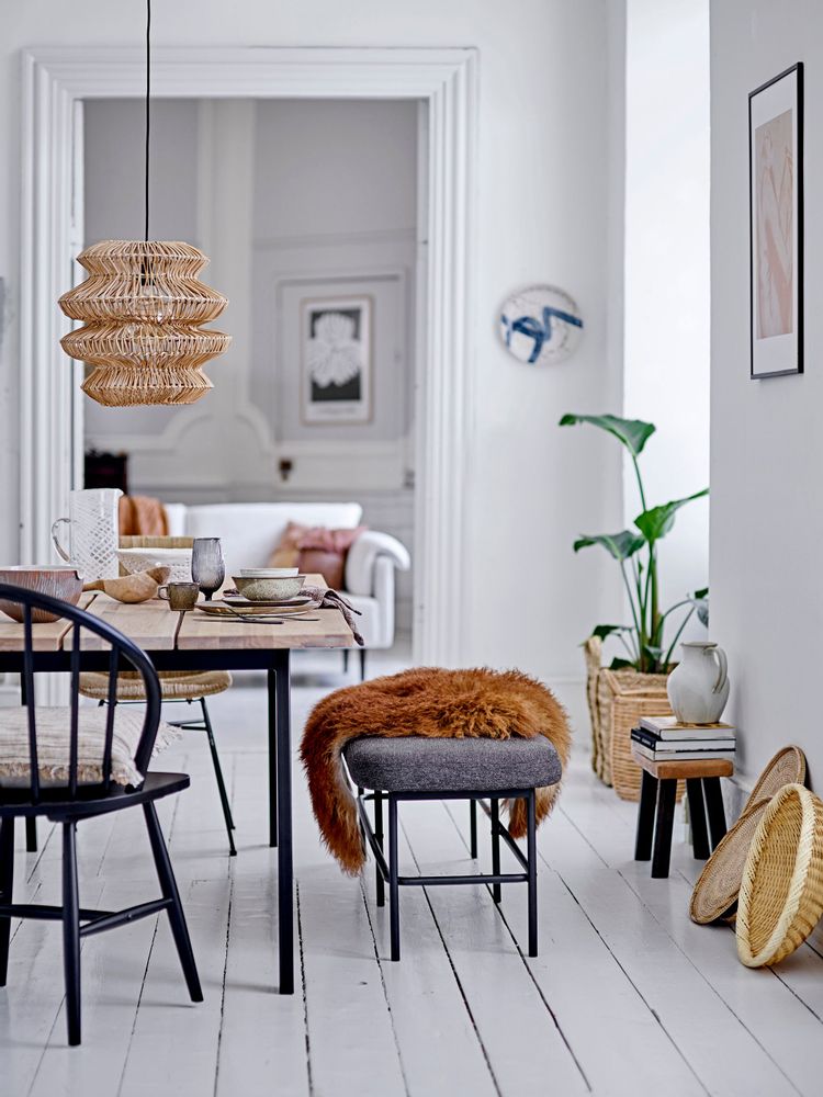 Bancs - Farell Banc, Gris, Polyester - BLOOMINGVILLE MULTIBRAND HOUSE